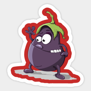 aubergine 🍆 Sticker